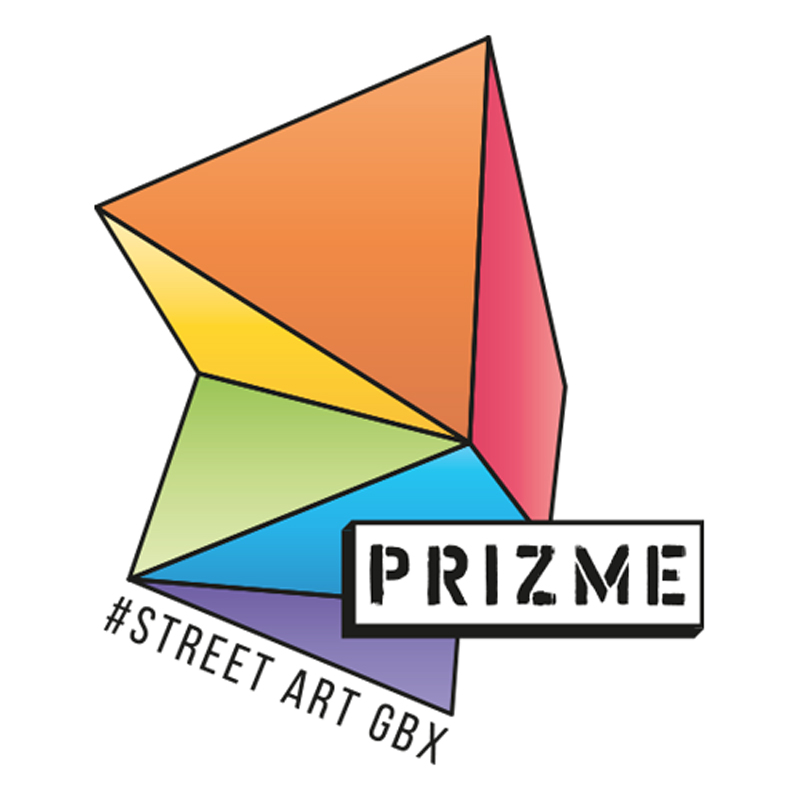 Logo PRIZME - Street art Gembloux
