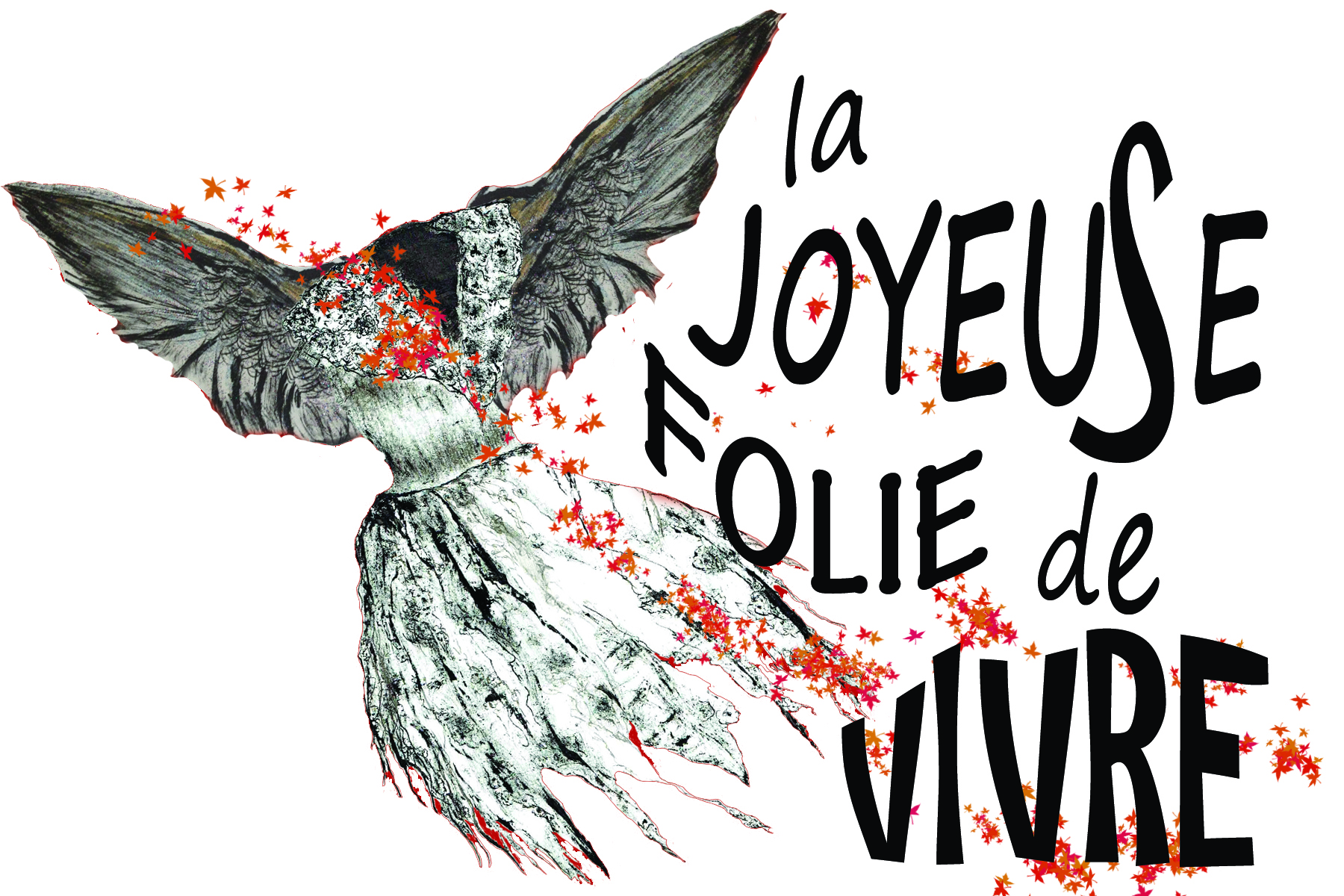 Logo de l'asbl La Joyeuse Folie de Vivre, collectif d'artistes