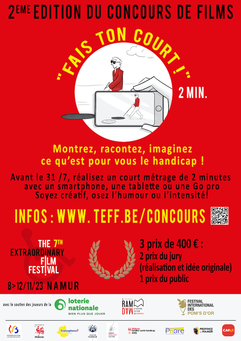 Affiche concours Fais ton court