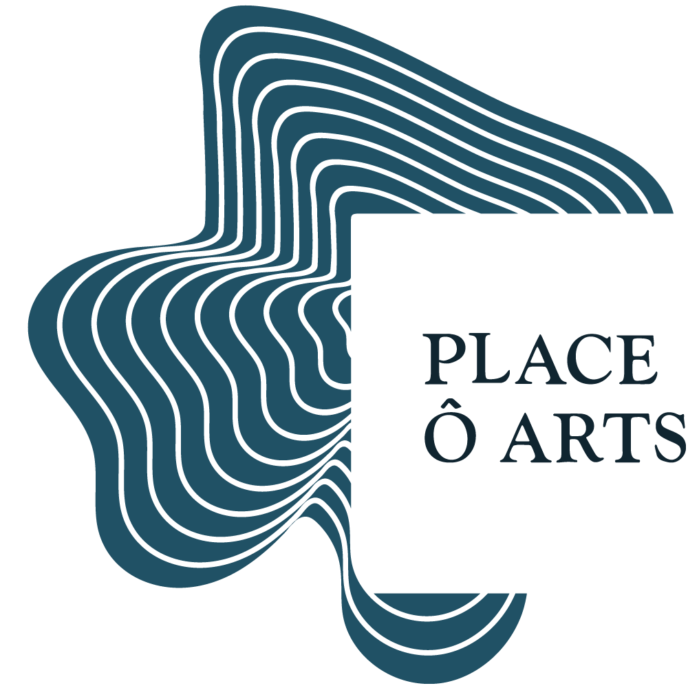 Logo de Place Ô Arts, l'art visible et accessible