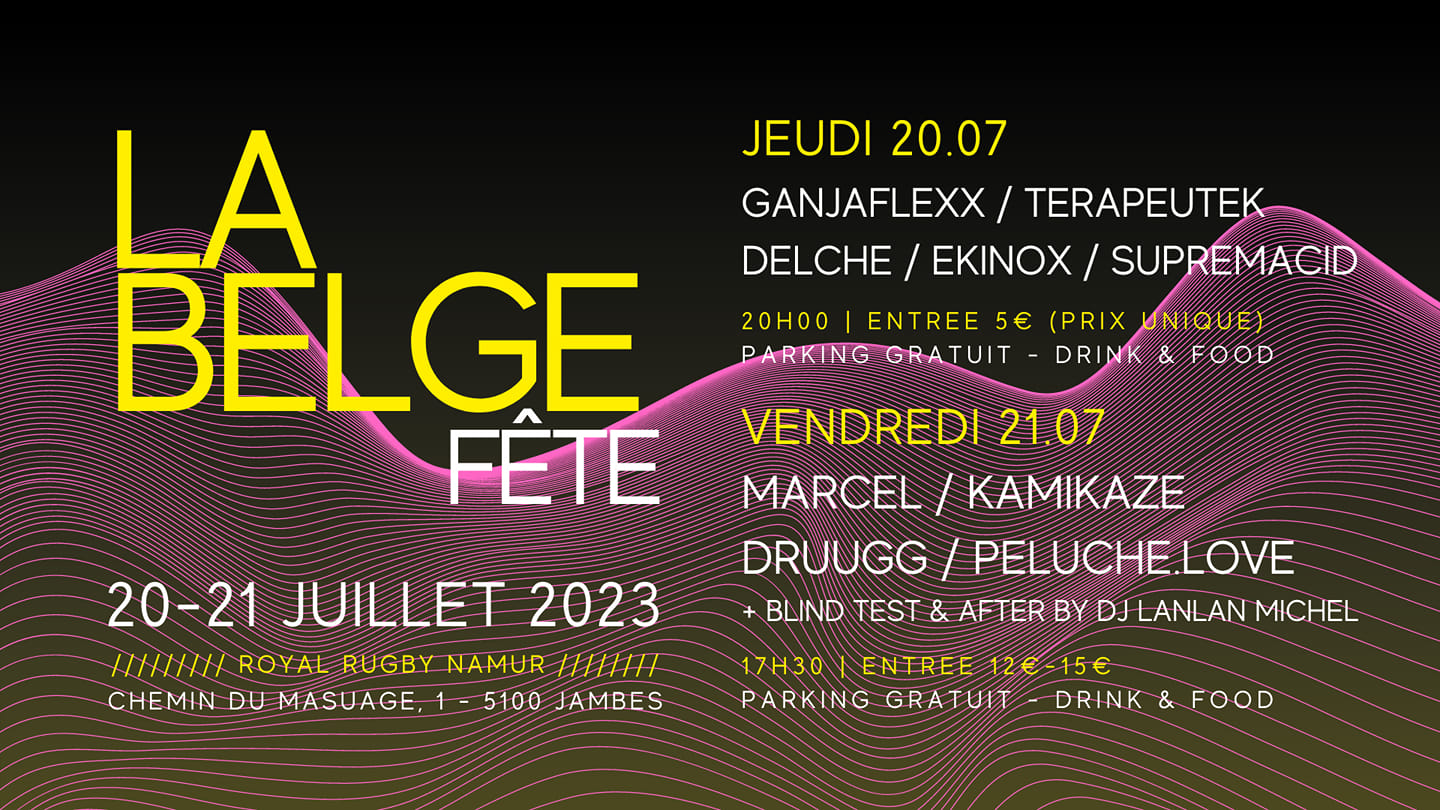 Affiche des 2 jours de festival.