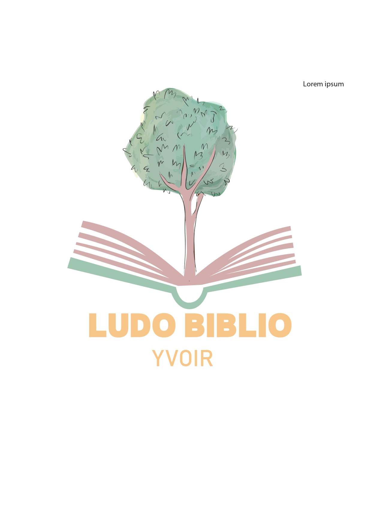 Livre ouvert et arbre