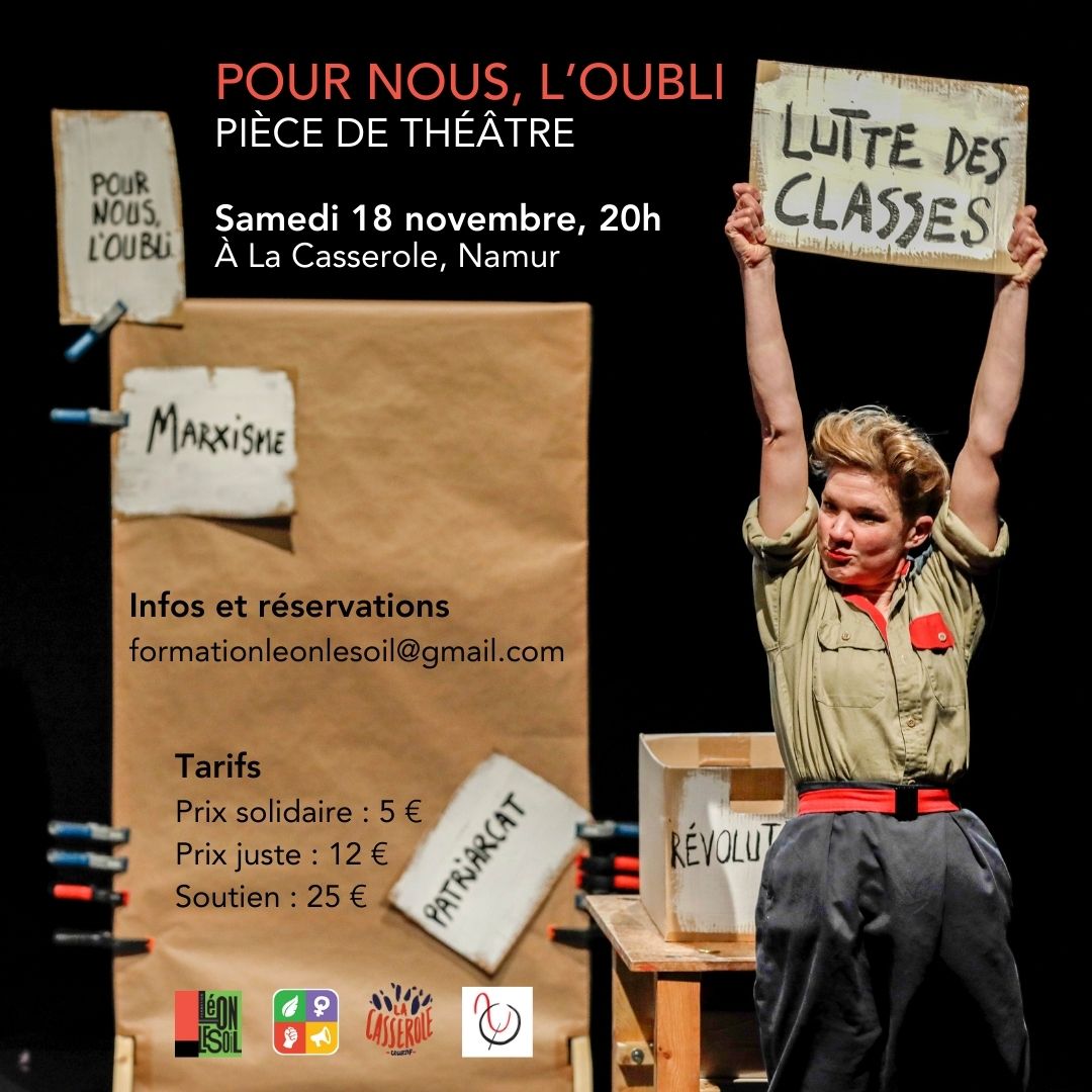 Vignette du spectacle "Pour nous l'oubli"