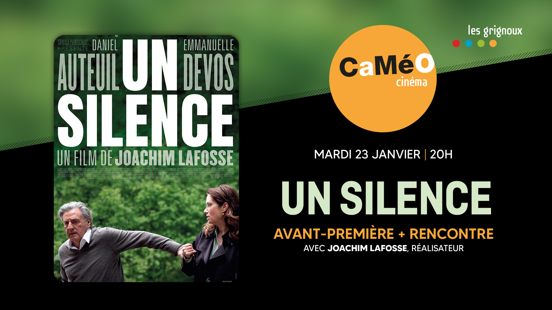 Un silence | Avant-première + Rencontre