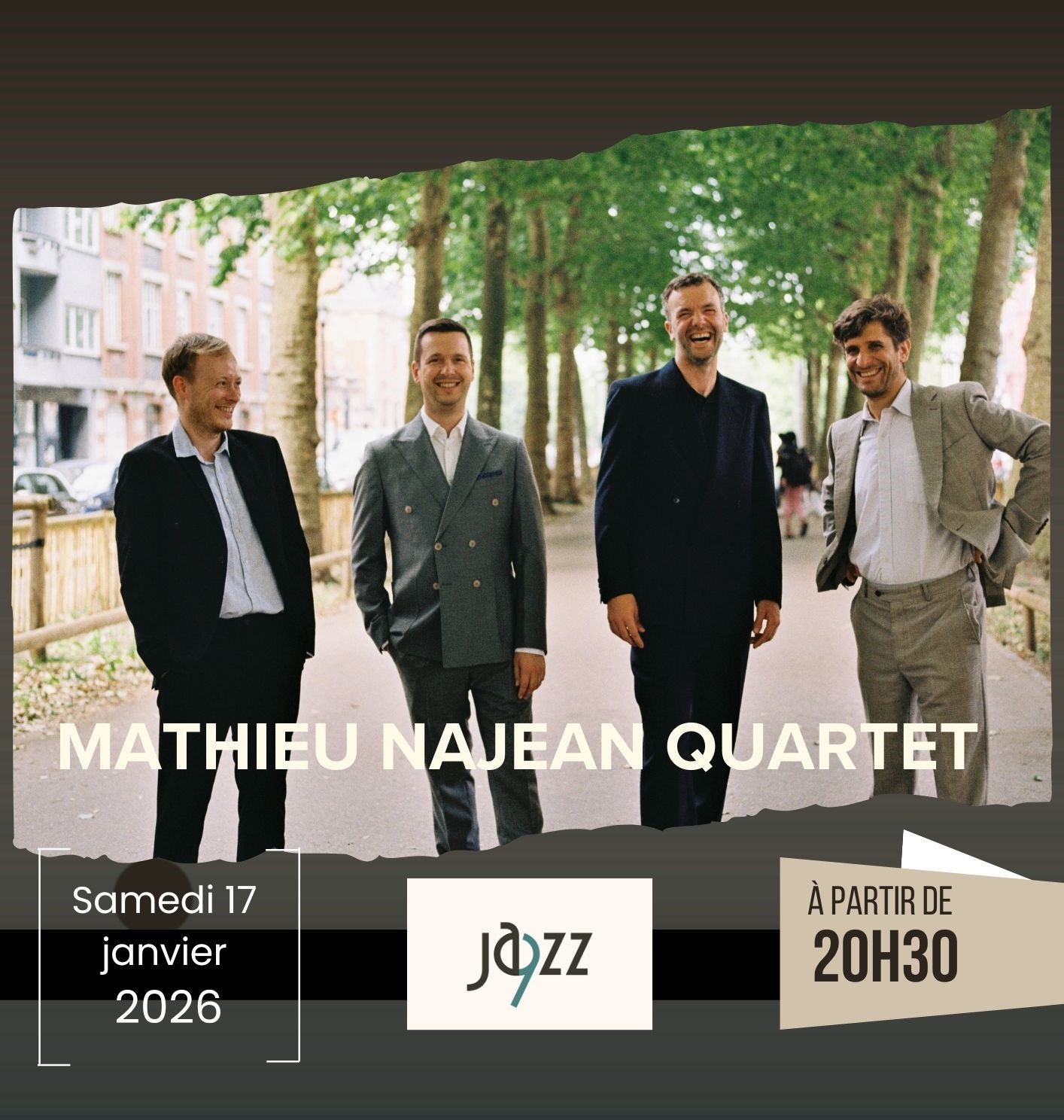 Mathieu Najean Quartet &agrave; Jazz9