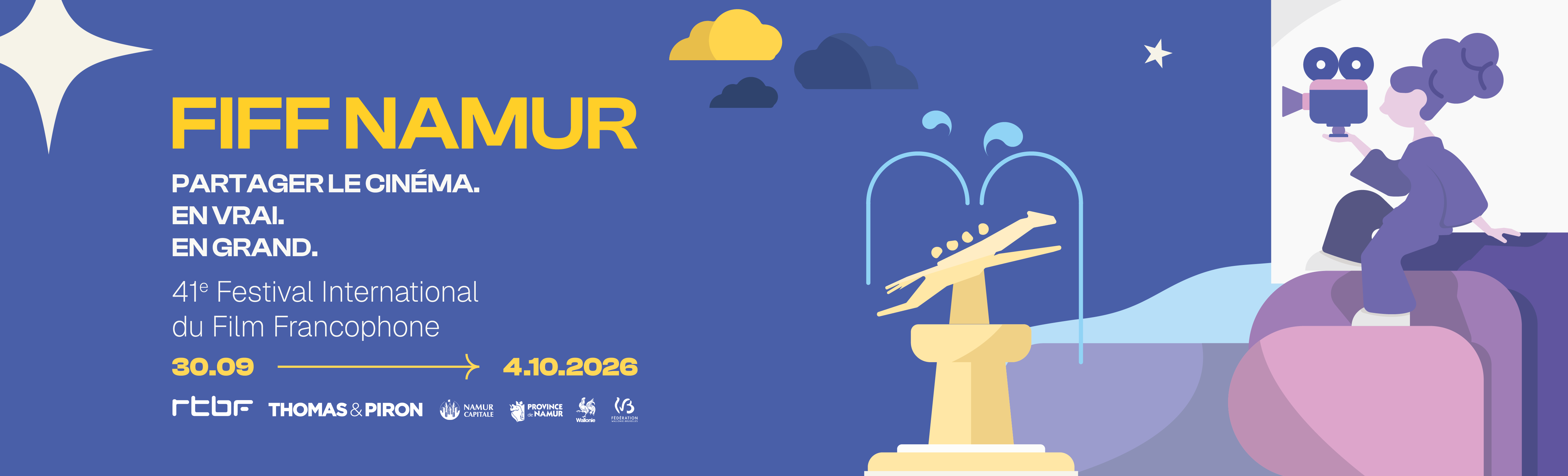 Banner FIFF Namur 2026