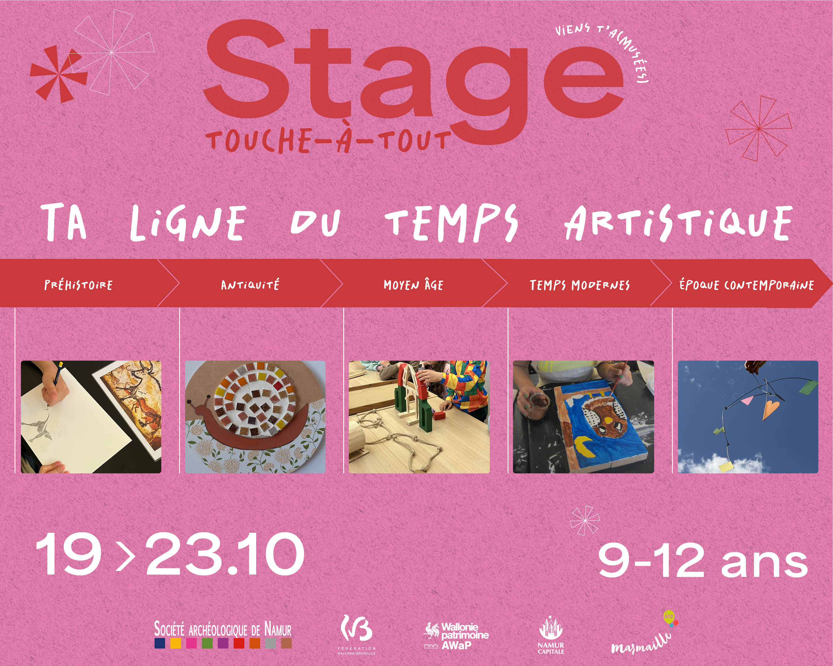 Stage estival pour enfants &agrave; la SAN