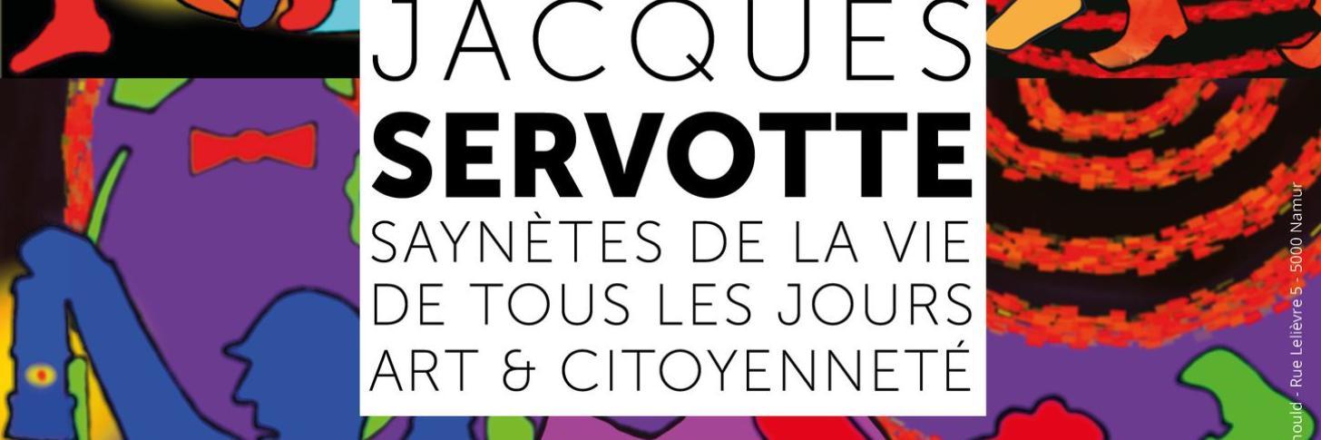 Bannière de l'exposition Jacques Servotte
