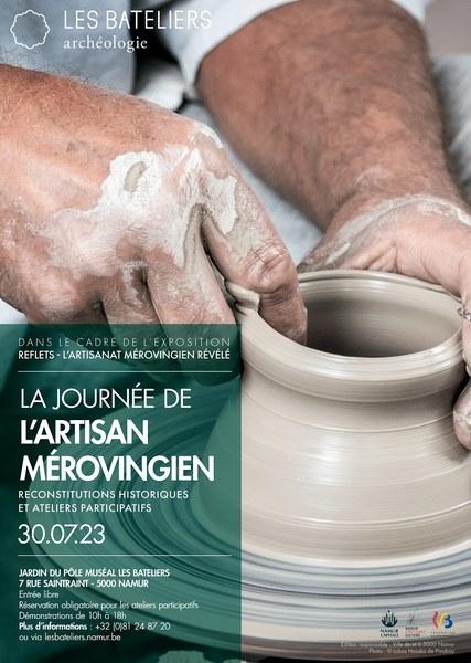 Affiche officielle de la journée de l'Artisan Mérovingien