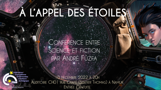 Samedi 10 d&eacute;cembre 2022, 20h, Auditoire CH01, Rue Graf&eacute; &agrave; Namur