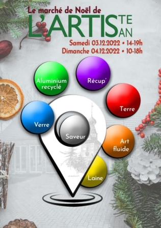 ARTIS le march&eacute; de No&euml;l des artistes  artisans