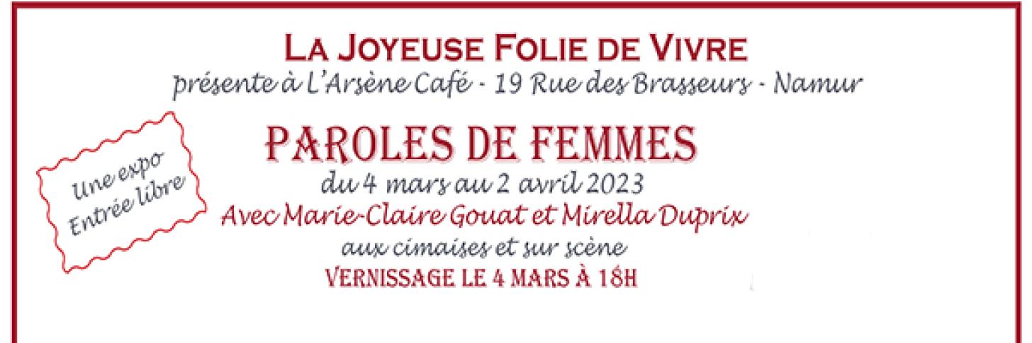 Exposition Paroles de Femmes