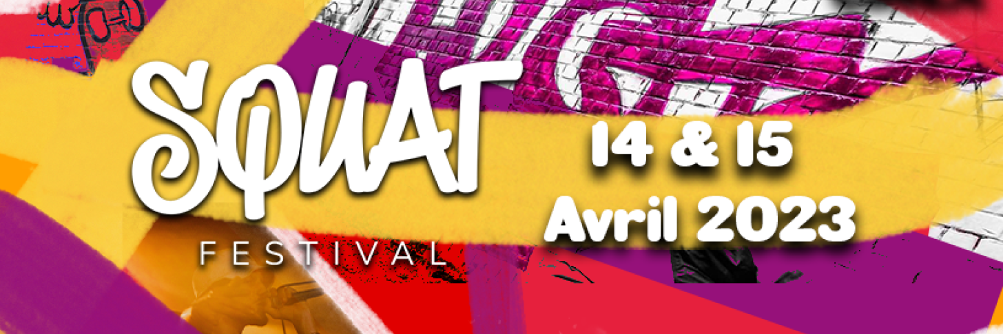 Bannière Squat Festival 