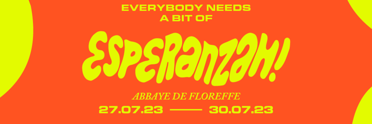 Esperanzah! - Abbaye de Floreffe - 27.07.23 > 30.07.23