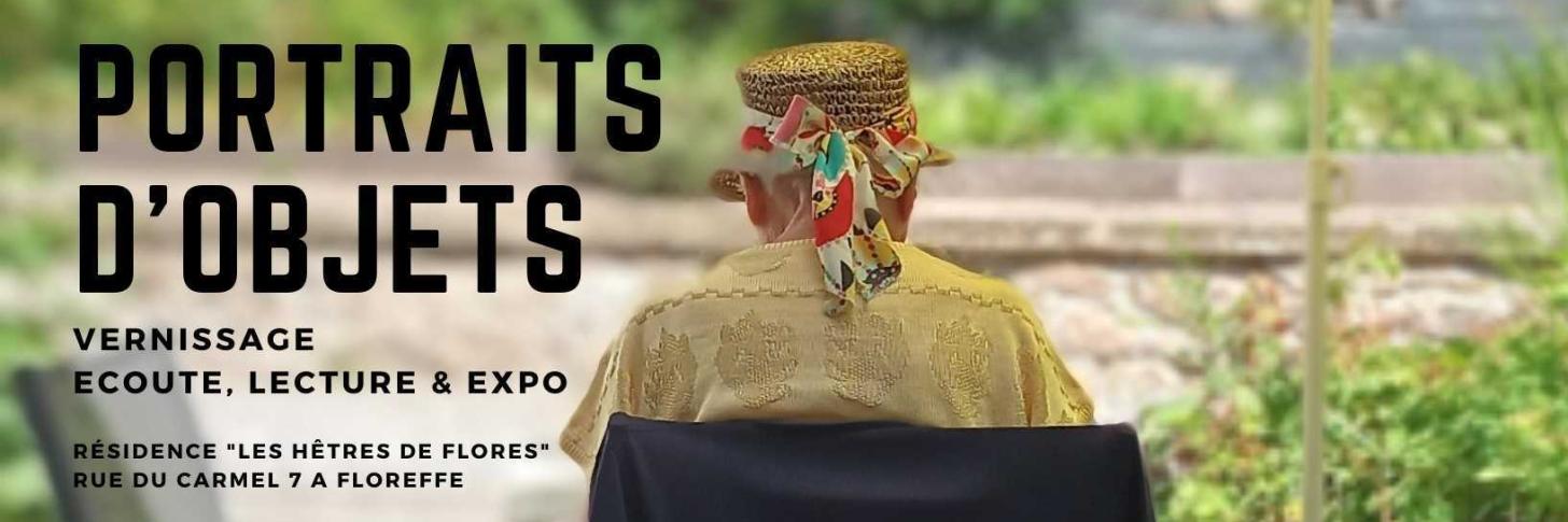 Bannière projet "Portraits d'Objets"