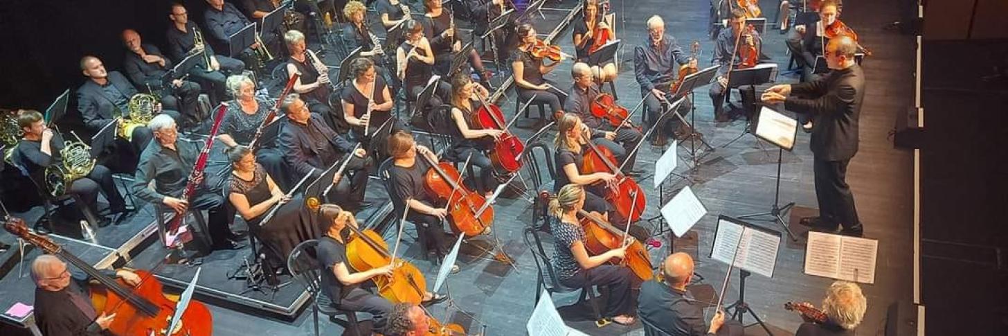 Orchestre sur scène