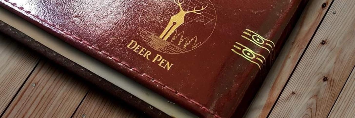 Logo réalisé par Morgane Gillain "Deer pen"