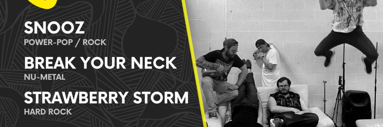 STRAWBERRY STORM (BE) | BREAK YOUR NECK | SNOOZE (BE)  RELEASE PARTY