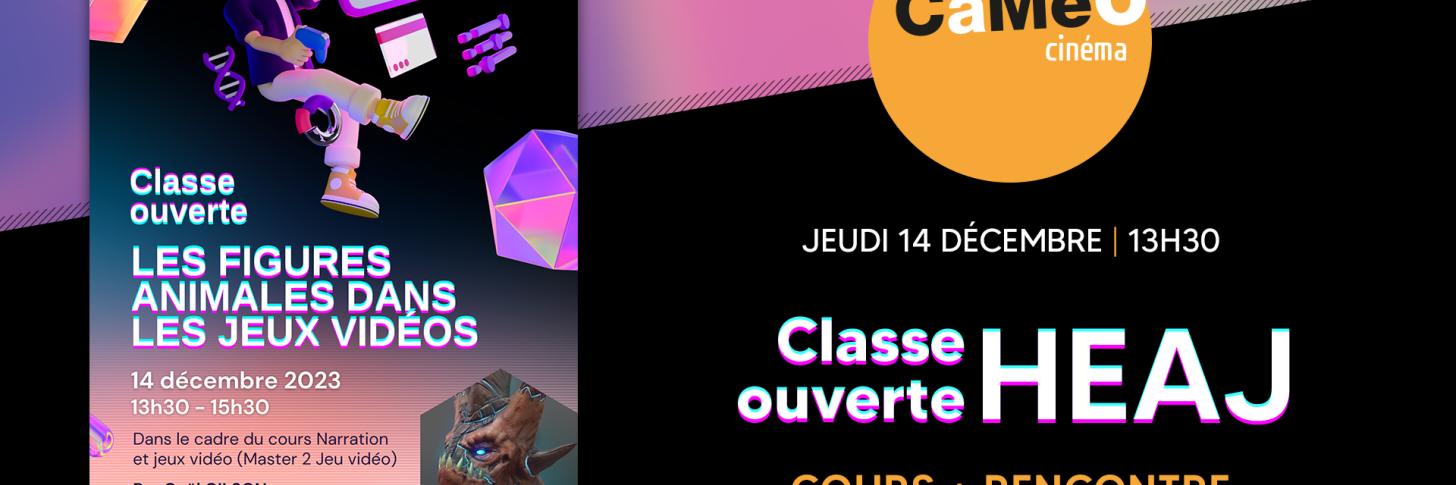 Classe ouverte de l'HEAJ - Narration & Jeux vidéo