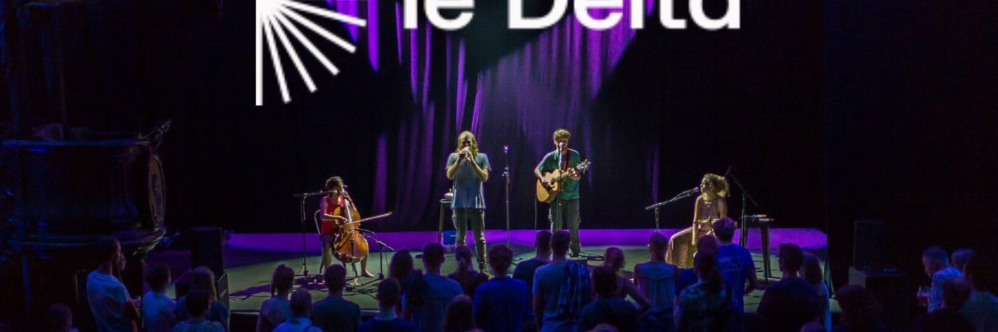 Suprême musique au Delta - Photo des 4 membres du groupe