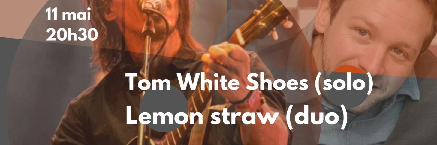 Tom White Shoes & Lemon Straw