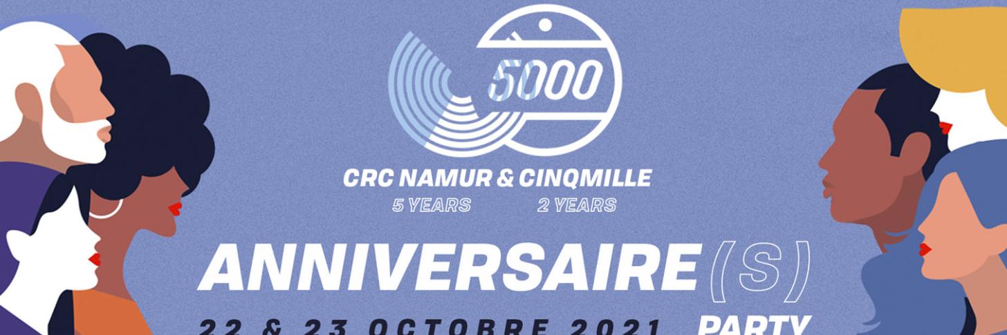 Le CRC Namur et le multimédia Cinqmille fêtent leurs anniversaires !!