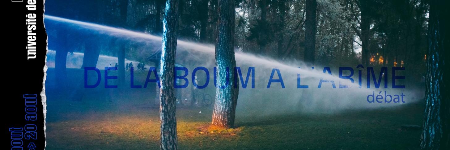 (UDTR) Débat : de la Boum à l'abîme.