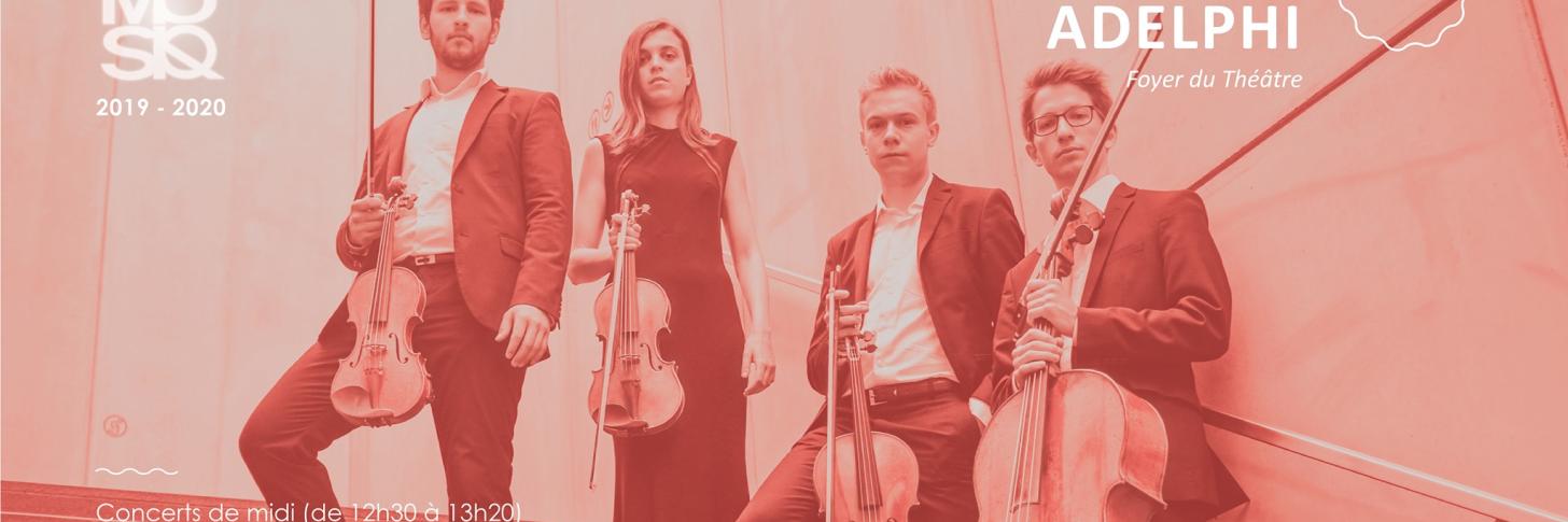Concert NAMusiq - Quatuor Adelphi