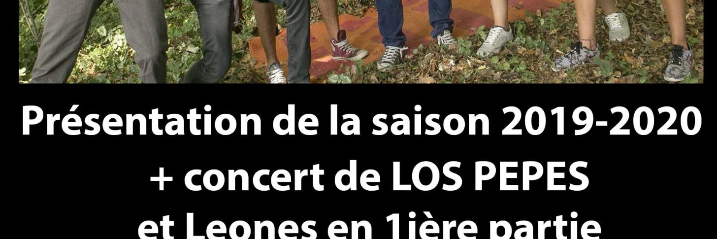Présentation saison concerts 2019-2020 avec LEONES et LOS PEPES