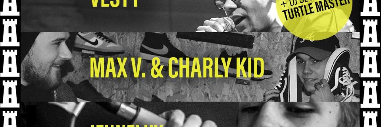 Vesty / Max V. & Charly Kid / Jeunelux / Turtle Master (dj set)