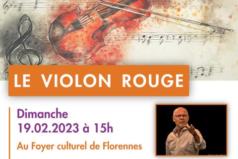 Affiche Le Violon Rouge