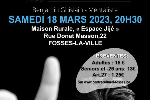 Flyer "Brain Damage" par Benjamin Ghislain