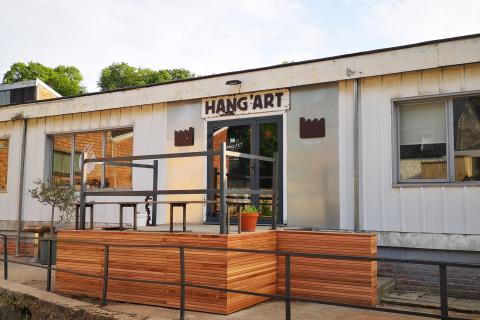 Photo de l'entrée du hang'art