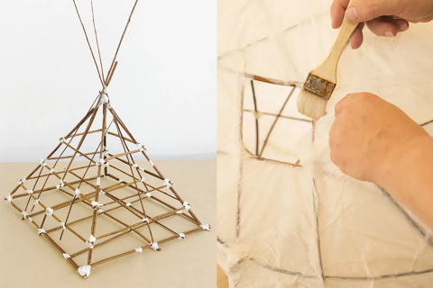 Les mercredis r&eacute;cr&eacute;atifs : fabrication de lanternes de papier