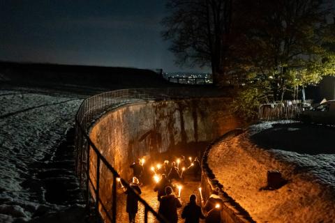 balade aux flambeaux